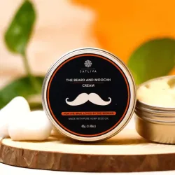 Satliva The Beard and Moochh Hemp Cream